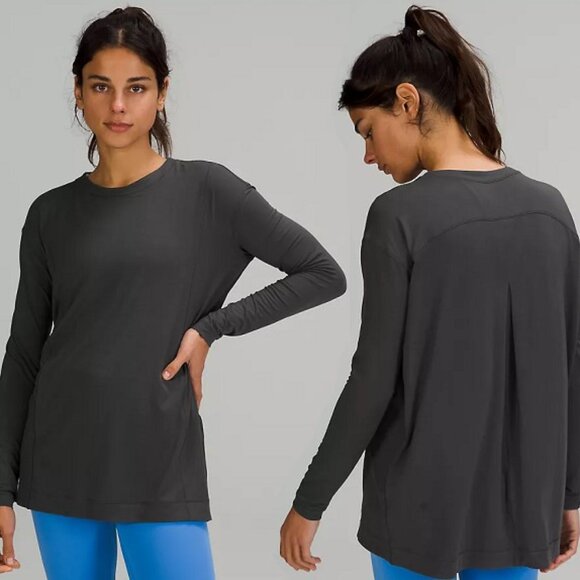 Lululemon Modal Pleated Back Long Sleeve Shirt - Picture 5 of 5